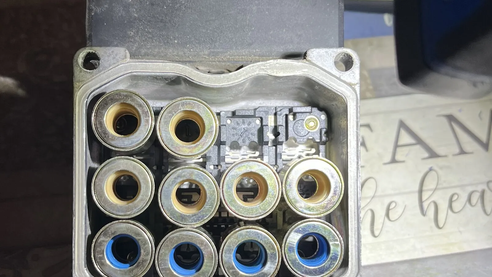 ABS control module pulled for bench testing